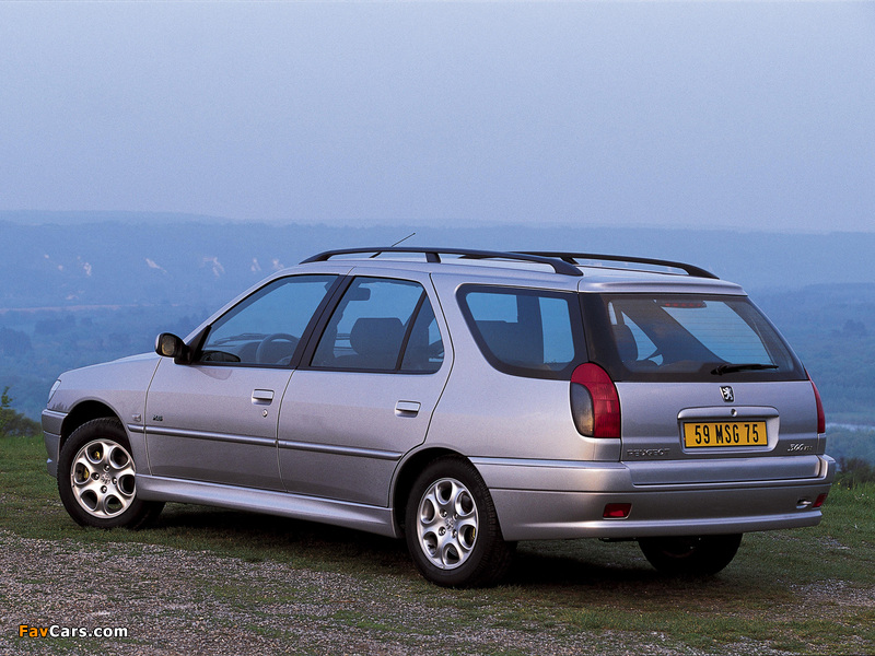 Peugeot 306 Break 1997–2002 wallpapers (800 x 600)