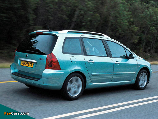 Images of Peugeot 307 SW 2002–05 (640 x 480)