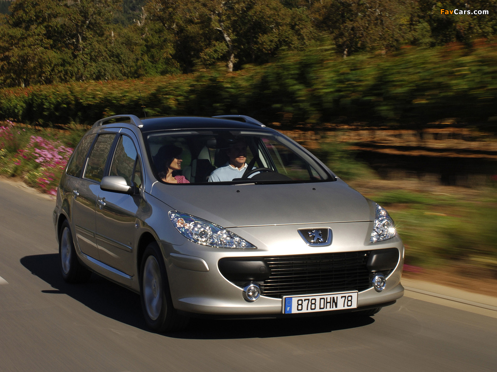 Images of Peugeot 307 SW 2005–08 (1024 x 768)