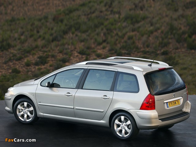 Images of Peugeot 307 SW 2005–08 (640 x 480)