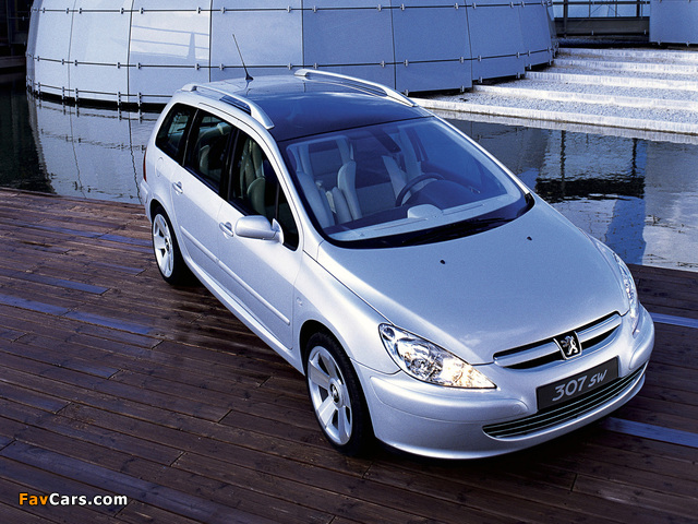 Peugeot 307 SW Concept 2001 images (640 x 480)