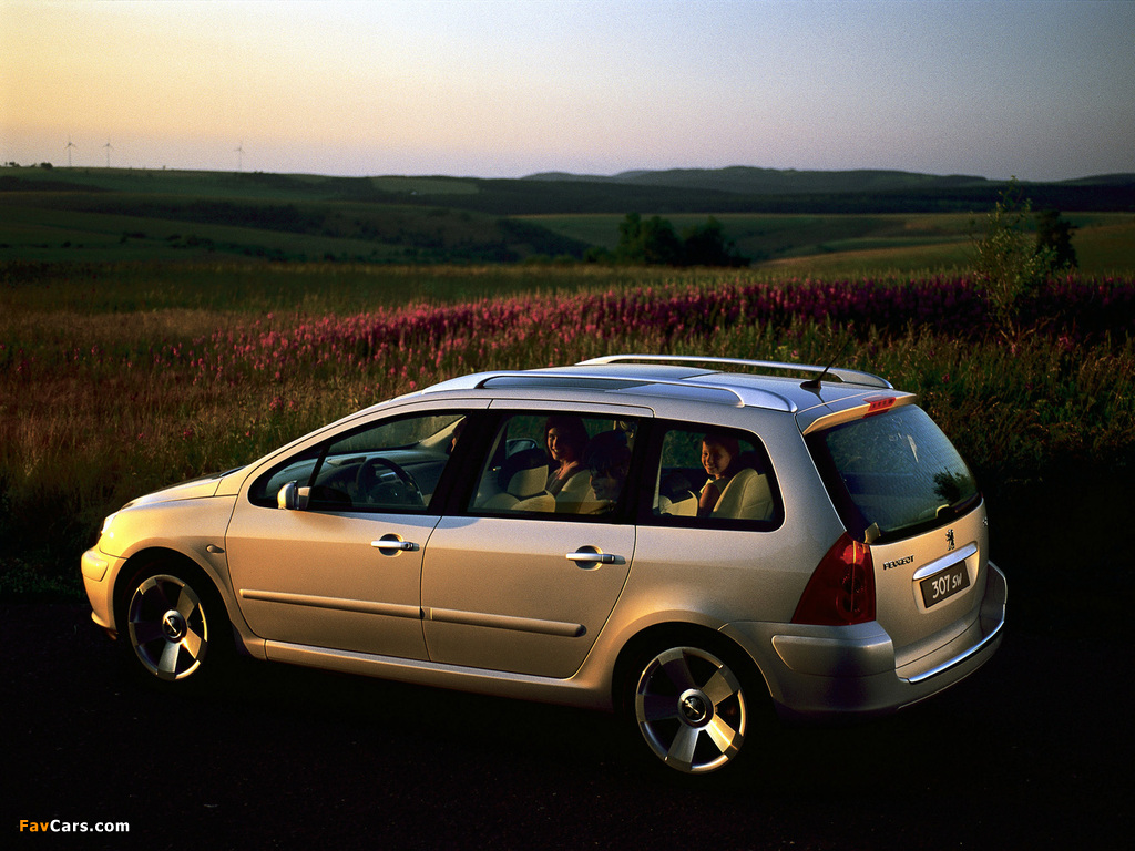 Peugeot 307 SW Concept 2001 images (1024 x 768)