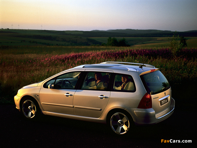 Peugeot 307 SW Concept 2001 images (640 x 480)