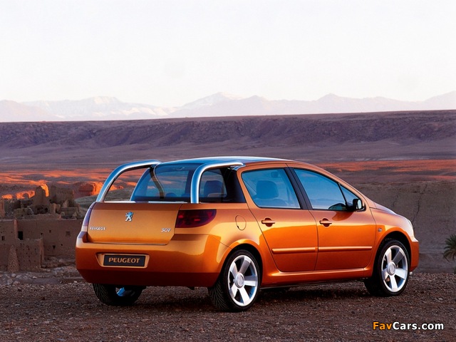 Peugeot 307 Cameleo Concept 2001 pictures (640 x 480)