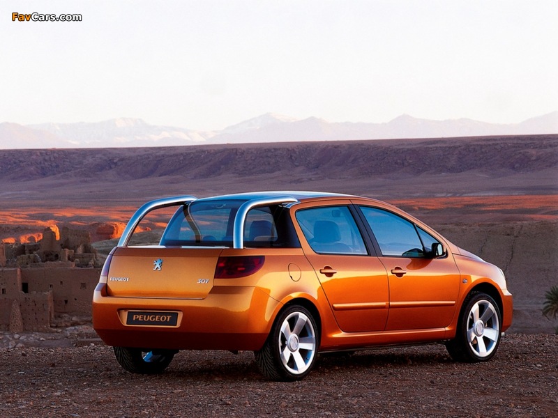 Peugeot 307 Cameleo Concept 2001 pictures (800 x 600)