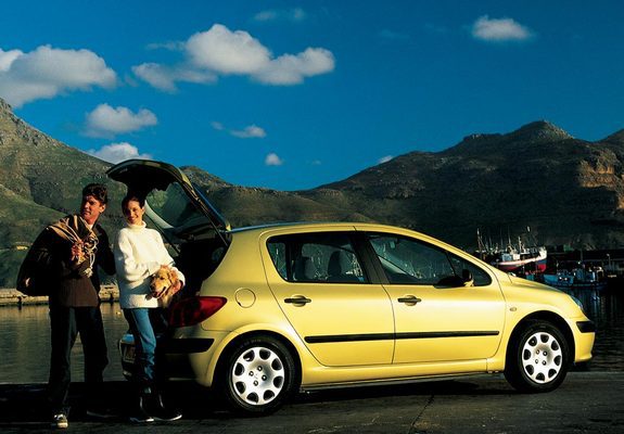 Peugeot 307 5-door 2001–05 pictures