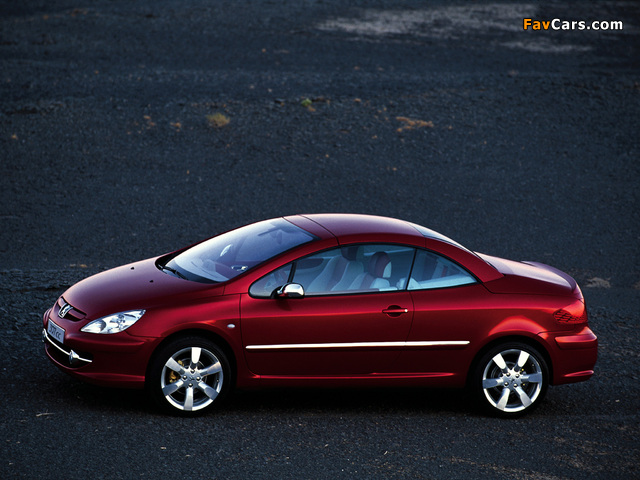 Peugeot 307 CC Concept 2002 photos (640 x 480)