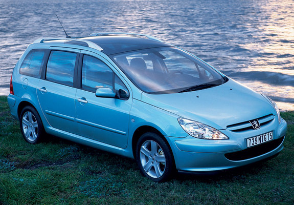 Peugeot 307 SW 2002–05 pictures