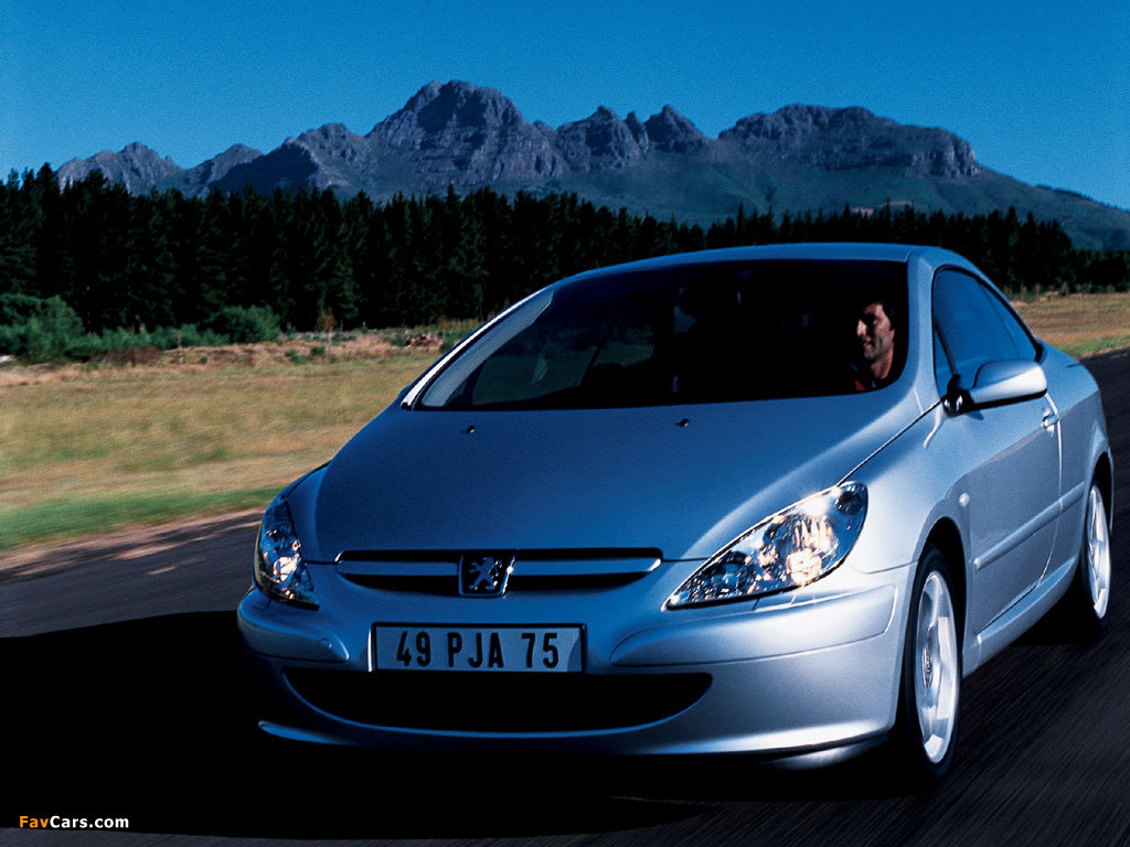 Peugeot 307 CC 2003–05 images (1024 x 768)