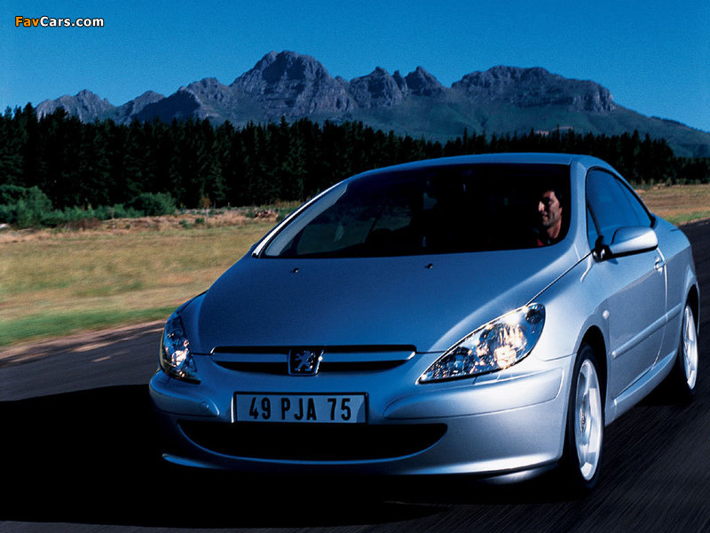Peugeot 307 CC 2003–05 images (800 x 600)