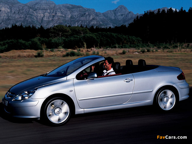 Peugeot 307 CC 2003–05 images (640 x 480)