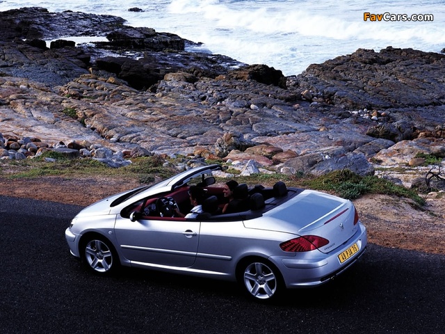 Peugeot 307 CC 2003–05 images (640 x 480)