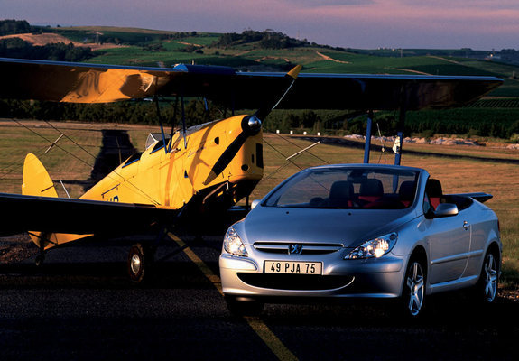 Peugeot 307 CC 2003–05 photos