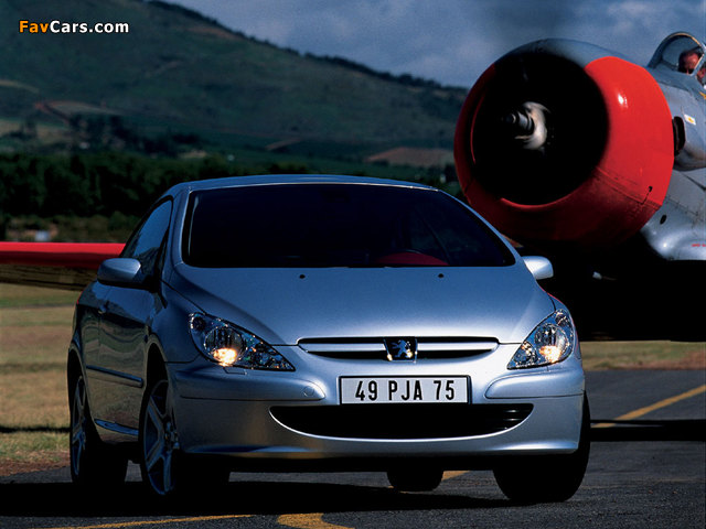 Peugeot 307 CC 2003–05 wallpapers (640 x 480)