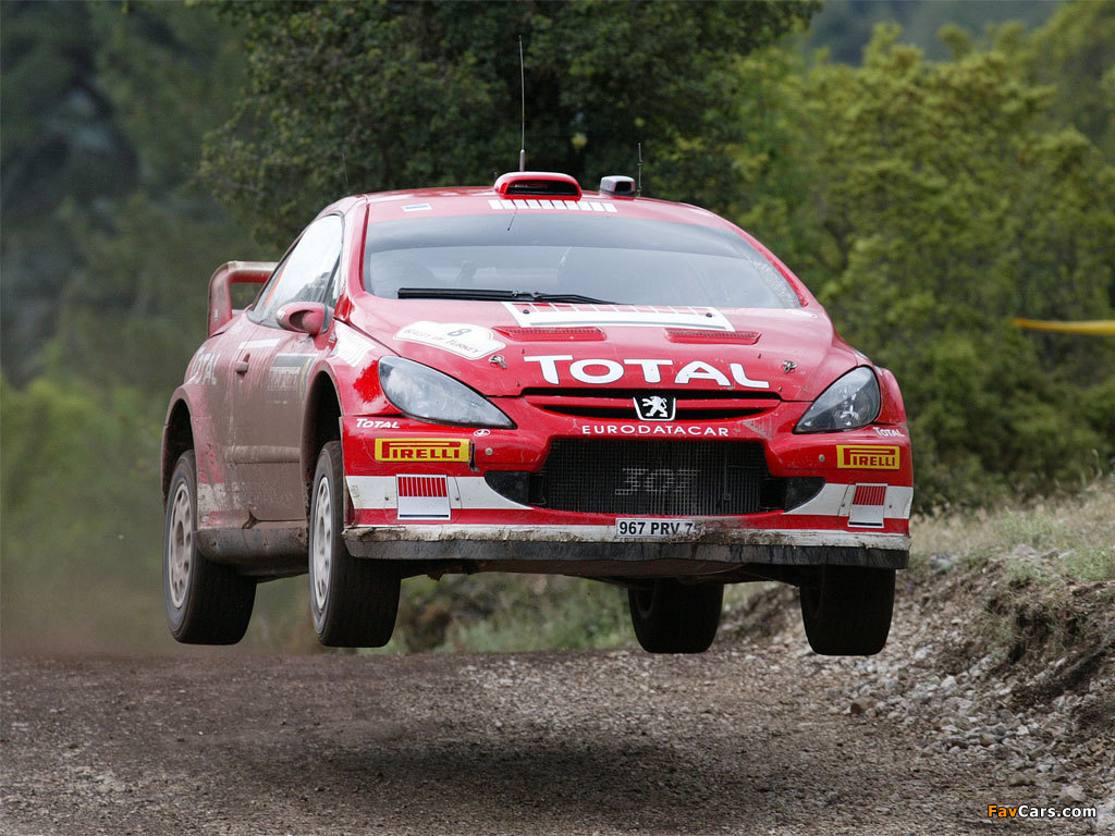 Peugeot 307 WRC 2004–05 images (1024 x 768)