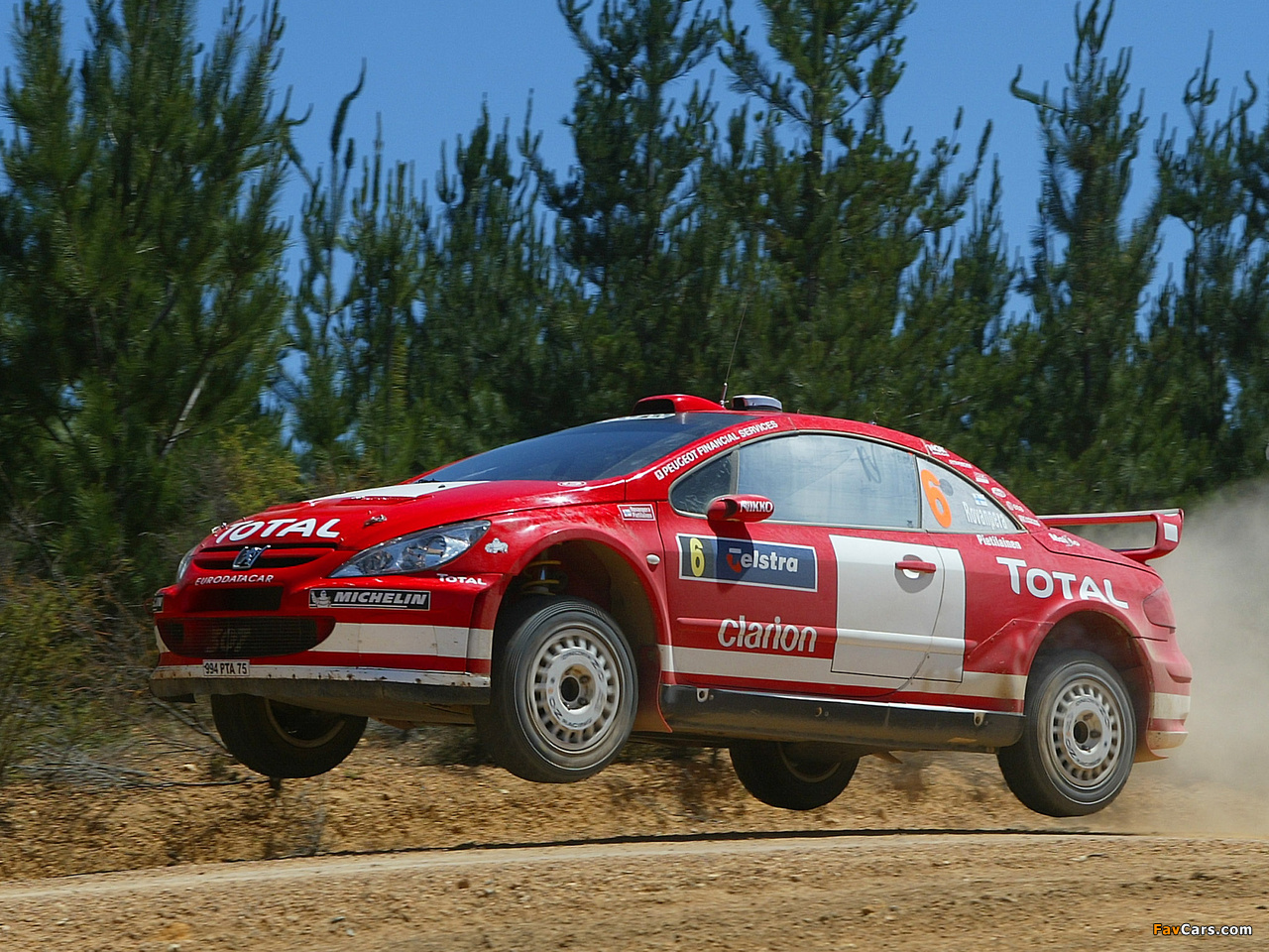 Peugeot 307 WRC 2004–05 photos (1280 x 960)