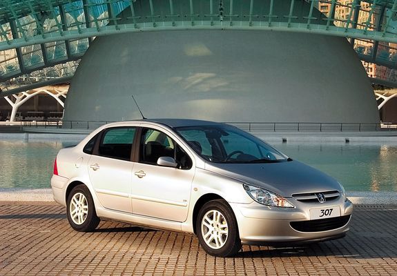 Peugeot 307 Sedan CN-spec 2004–07 pictures