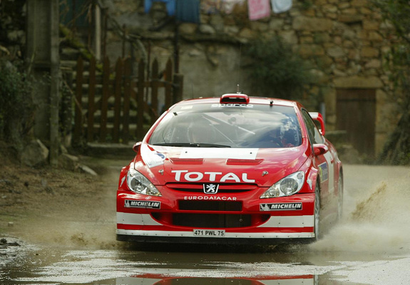 Peugeot 307 WRC 2004–05 wallpapers