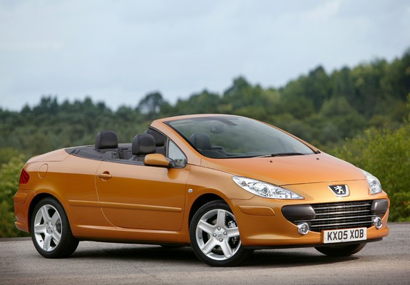 Peugeot 307 CC UK-spec 2005–08 images