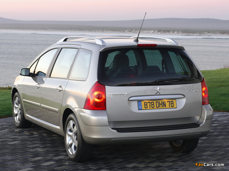 Peugeot 307 SW 2005–08 pictures (800 x 600)