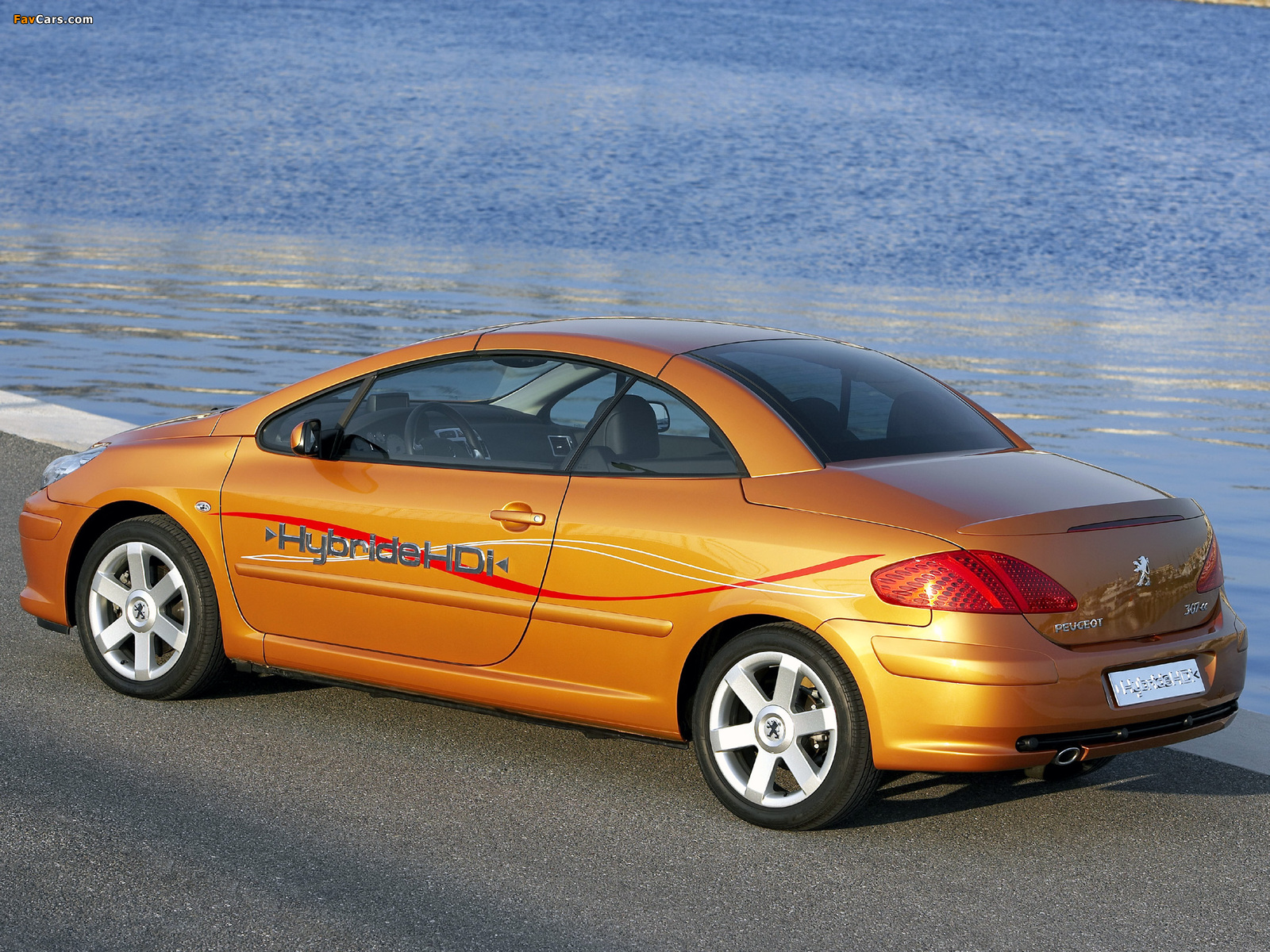Peugeot 307 CC Hybride HDI Concept 2006 wallpapers (1600 x 1200)