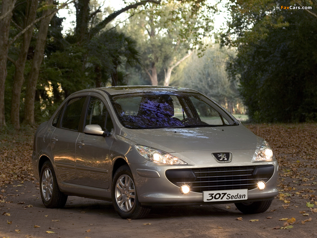 Peugeot 307 Sedan BR-spec 2007 images (1024 x 768)