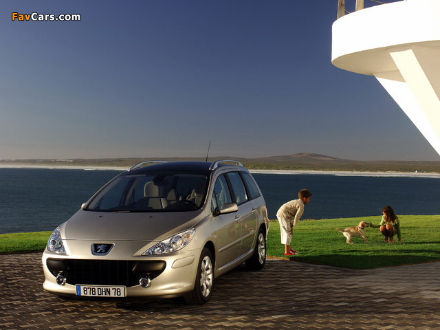 Photos of Peugeot 307 SW 2005–08 (640 x 480)