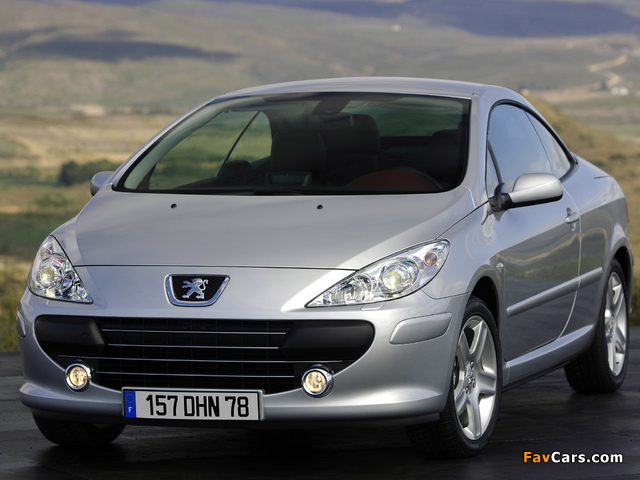 Photos of Peugeot 307 CC 2005–08 (640 x 480)