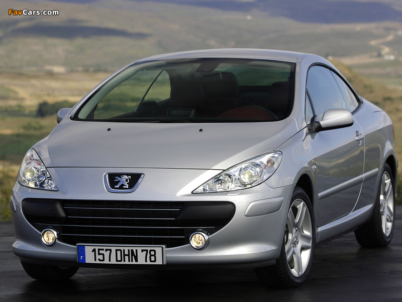 Photos of Peugeot 307 CC 2005–08 (800 x 600)