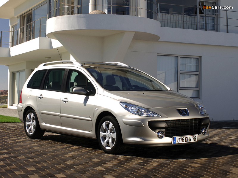 Photos of Peugeot 307 SW 2005–08 (800 x 600)