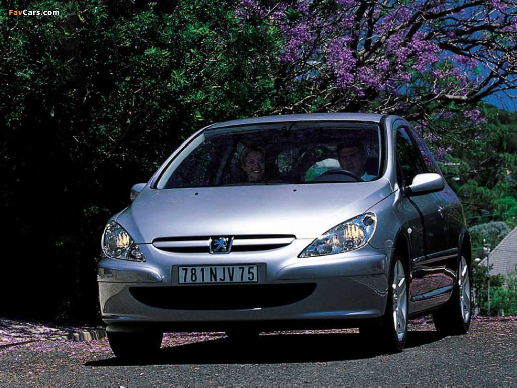 Pictures of Peugeot 307 3-door 2001–05 (1024 x 768)
