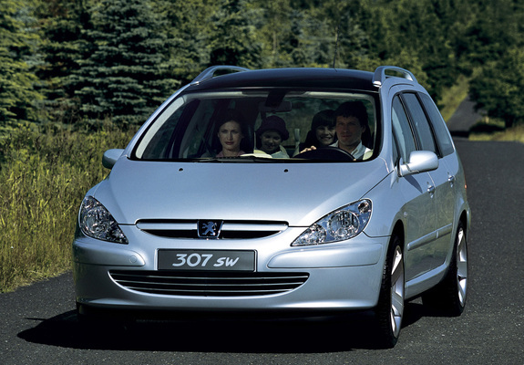 Pictures of Peugeot 307 SW Concept 2001