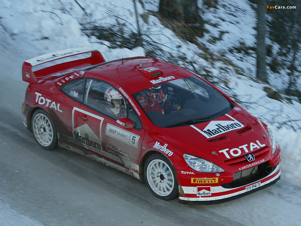 Pictures of Peugeot 307 WRC 2004–05 (1024 x 768)