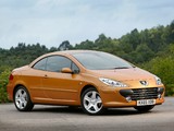 Peugeot 307 CC UK-spec 2005–08 wallpapers