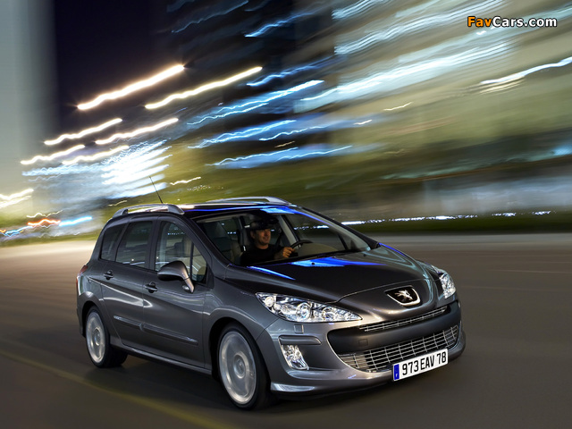 Images of Peugeot 308 SW 2008–11 (640 x 480)