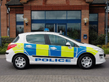 Peugeot 308 5-door Police UK-spec 2007–11 photos