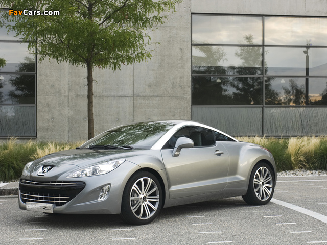 Peugeot 308 RC Z Concept 2007 pictures (640 x 480)