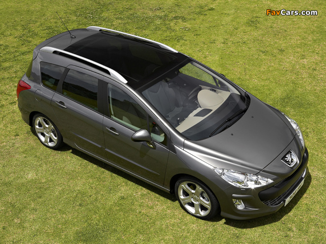 Peugeot 308 SW 2008–11 photos (640 x 480)