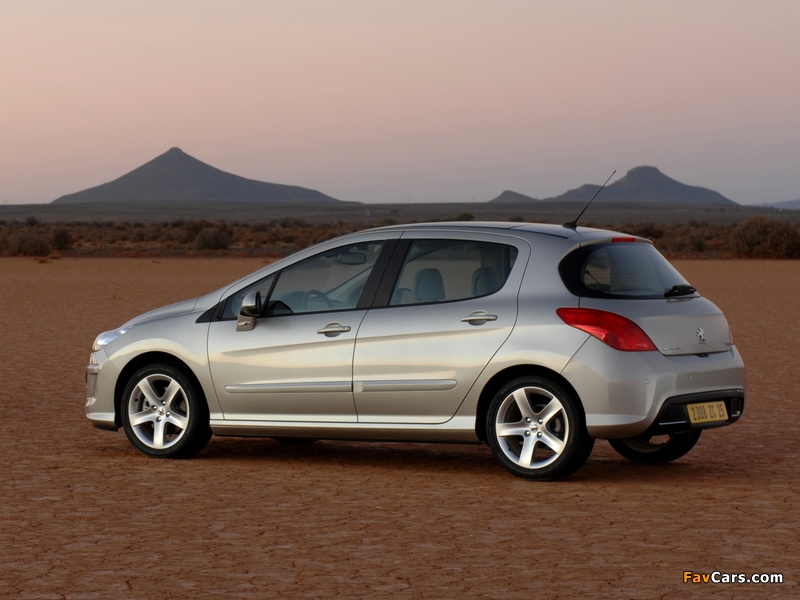 Peugeot 308 Premium Pack 2008–11 pictures (800 x 600)