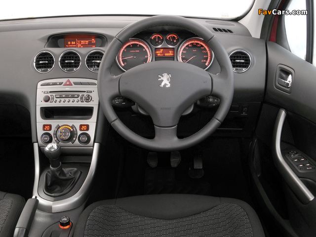 Peugeot 308 SW ZA-spec 2008–10 pictures (640 x 480)