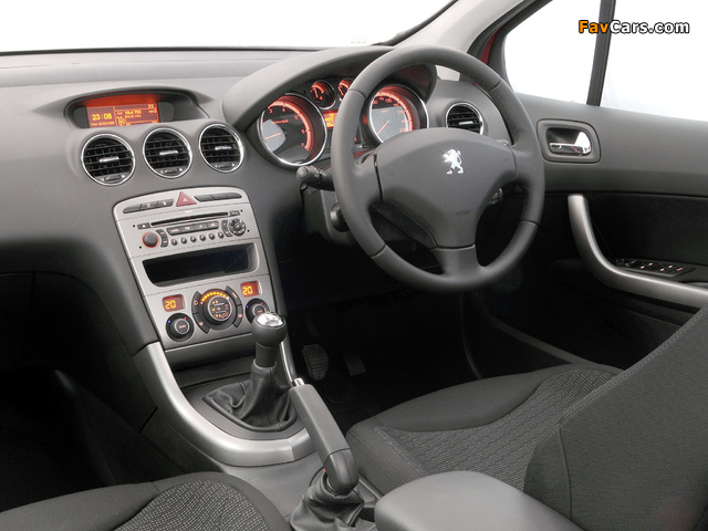 Peugeot 308 SW ZA-spec 2008–10 wallpapers (640 x 480)