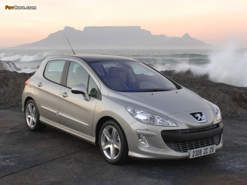 Peugeot 308 Premium Pack 2008–11 wallpapers (800 x 600)