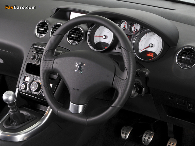 Peugeot 308 CC ZA-spec 2009–11 pictures (640 x 480)