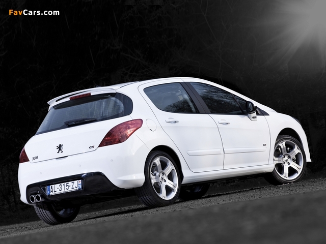 Peugeot 308 GTi 2010–11 pictures (640 x 480)