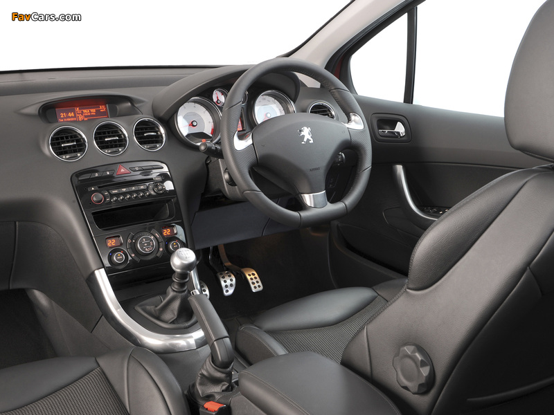 Peugeot 308 GTi ZA-spec 2010–11 wallpapers (800 x 600)