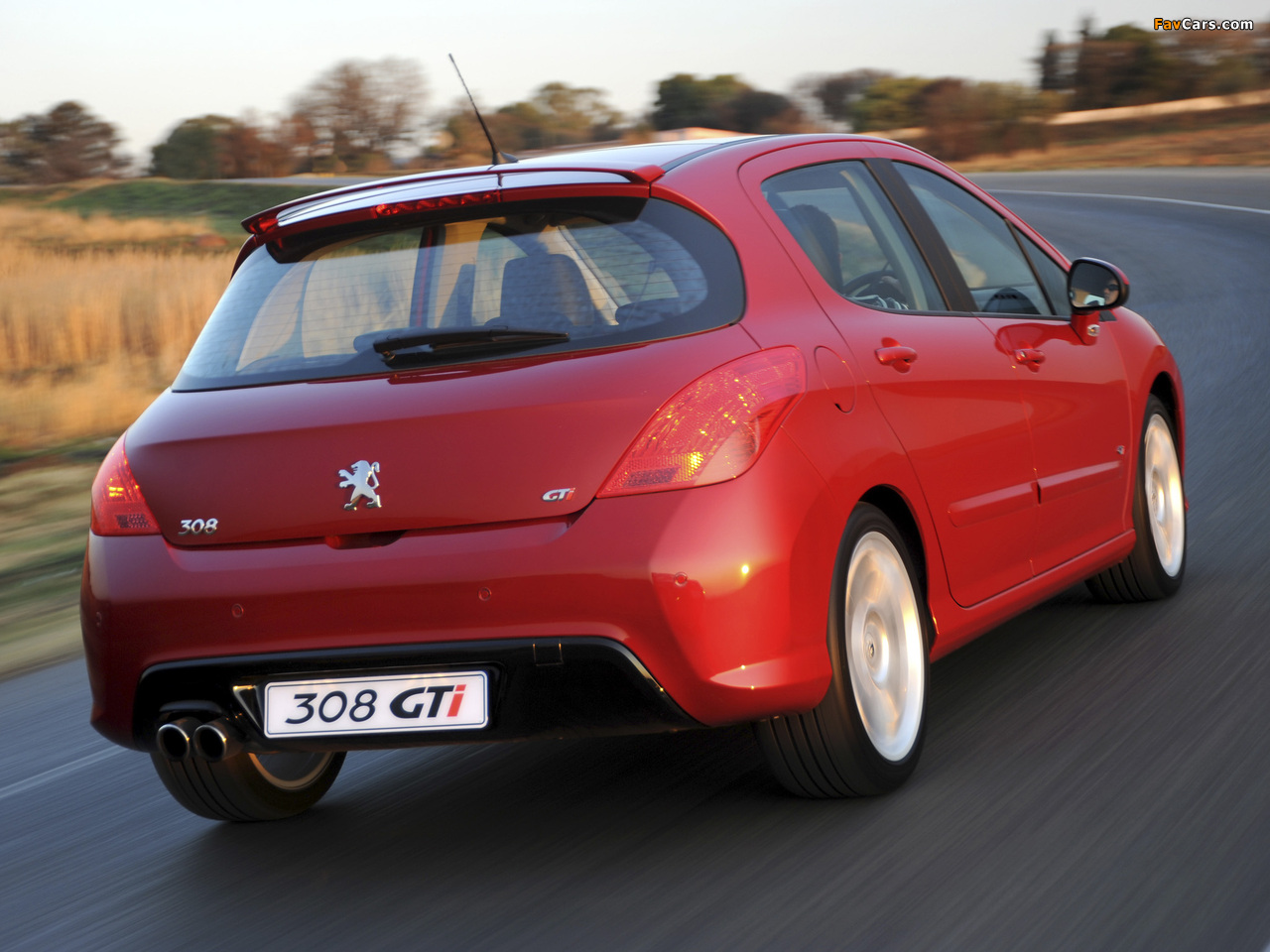 Peugeot 308 GTi ZA-spec 2010–11 wallpapers (1280 x 960)