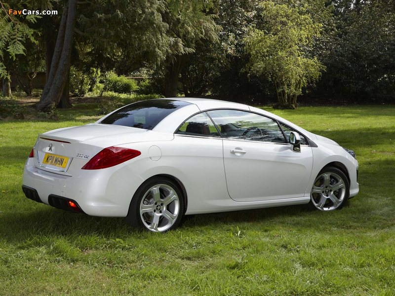 Peugeot 308 CC UK-spec 2011 images (800 x 600)