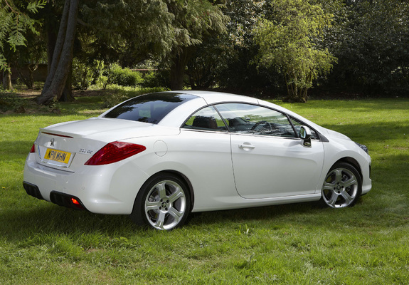 Peugeot 308 CC UK-spec 2011 images