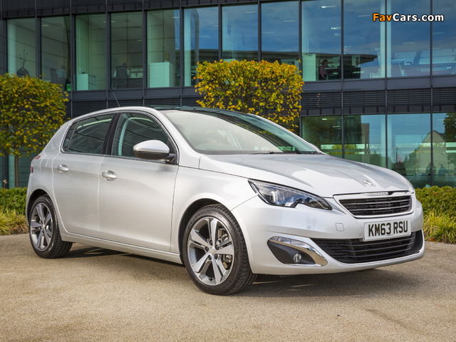 Peugeot 308 UK-spec 2013 pictures (640 x 480)