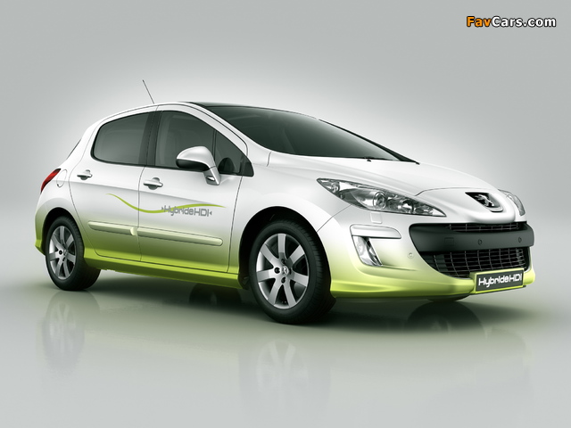 Pictures of Peugeot 308 Hybride HDi Concept 2007 (640 x 480)